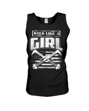 WELD LIKE A GIRL Unisex Tank thumbnail