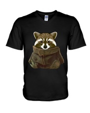 COOL RACCOON V-Neck T-Shirt thumbnail