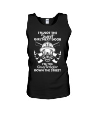 CRAZY FIREFIGHTER Unisex Tank thumbnail