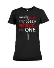 MY SLEEP NUMBER 1 BOTTLE Premium Fit Ladies Tee thumbnail