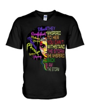 I AM THE STORM V-Neck T-Shirt thumbnail