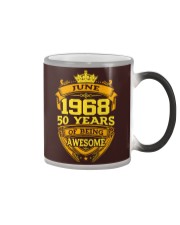BIRTHDAY MEMORY JUNE 1968 Color Changing Mug thumbnail