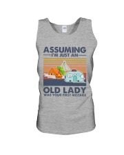 THE WRONG ASSUMING Unisex Tank thumbnail