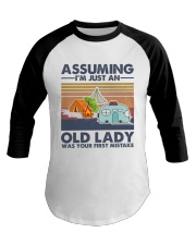 THE WRONG ASSUMING Baseball Tee thumbnail