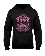 Bon anniversaire Octobre 1959 Hooded Sweatshirt thumbnail