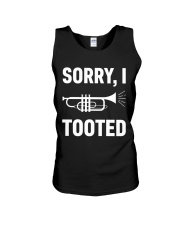 SORRY I TOOTED Unisex Tank thumbnail