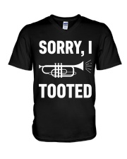 SORRY I TOOTED V-Neck T-Shirt thumbnail