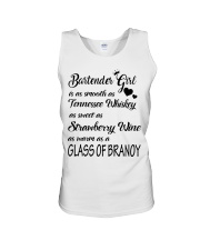BARTENDER GIRL Unisex Tank thumbnail