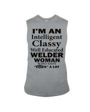 CLASSY WELDER WOMAN Sleeveless Tee thumbnail