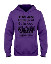 CLASSY WELDER WOMAN Hooded Sweatshirt thumbnail
