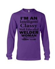 CLASSY WELDER WOMAN Long Sleeve Tee thumbnail