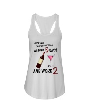 Drink Voting- Funny Bartender Ladies Flowy Tank thumbnail