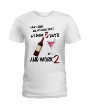 Drink Voting- Funny Bartender Ladies T-Shirt thumbnail