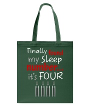MY SLEEP NUMBER 4 BOTTLES Tote Bag thumbnail