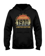 BIRTHDAY GIFT JANUARY 1970 Hooded Sweatshirt thumbnail