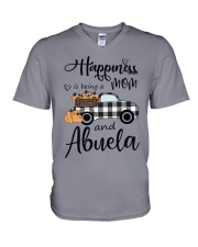 BEING A MOM AND ABUELA V-Neck T-Shirt thumbnail