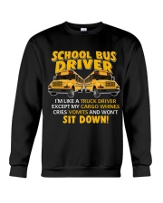 SCHOOL BUS DRIVER Crewneck Sweatshirt thumbnail