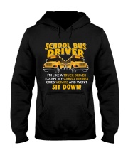 SCHOOL BUS DRIVER Hooded Sweatshirt thumbnail