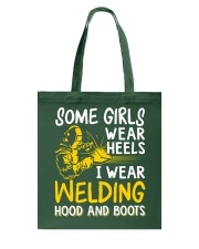WEAR WELDING HOOD AND BOOTS Tote Bag thumbnail