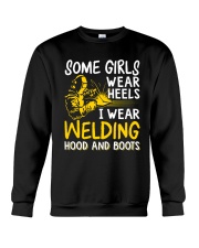 WEAR WELDING HOOD AND BOOTS Crewneck Sweatshirt thumbnail