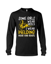 WEAR WELDING HOOD AND BOOTS Long Sleeve Tee thumbnail