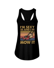 I MOW IT Ladies Flowy Tank thumbnail
