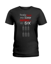MY SLEEP NUMBER 6 BOTTLES Ladies T-Shirt thumbnail