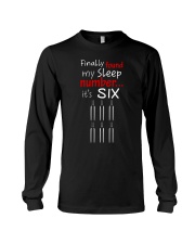 MY SLEEP NUMBER 6 BOTTLES Long Sleeve Tee thumbnail