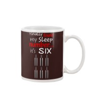 MY SLEEP NUMBER 6 BOTTLES Mug thumbnail