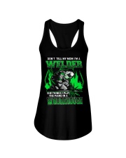 DON'T TELL MY MOM Ladies Flowy Tank thumbnail