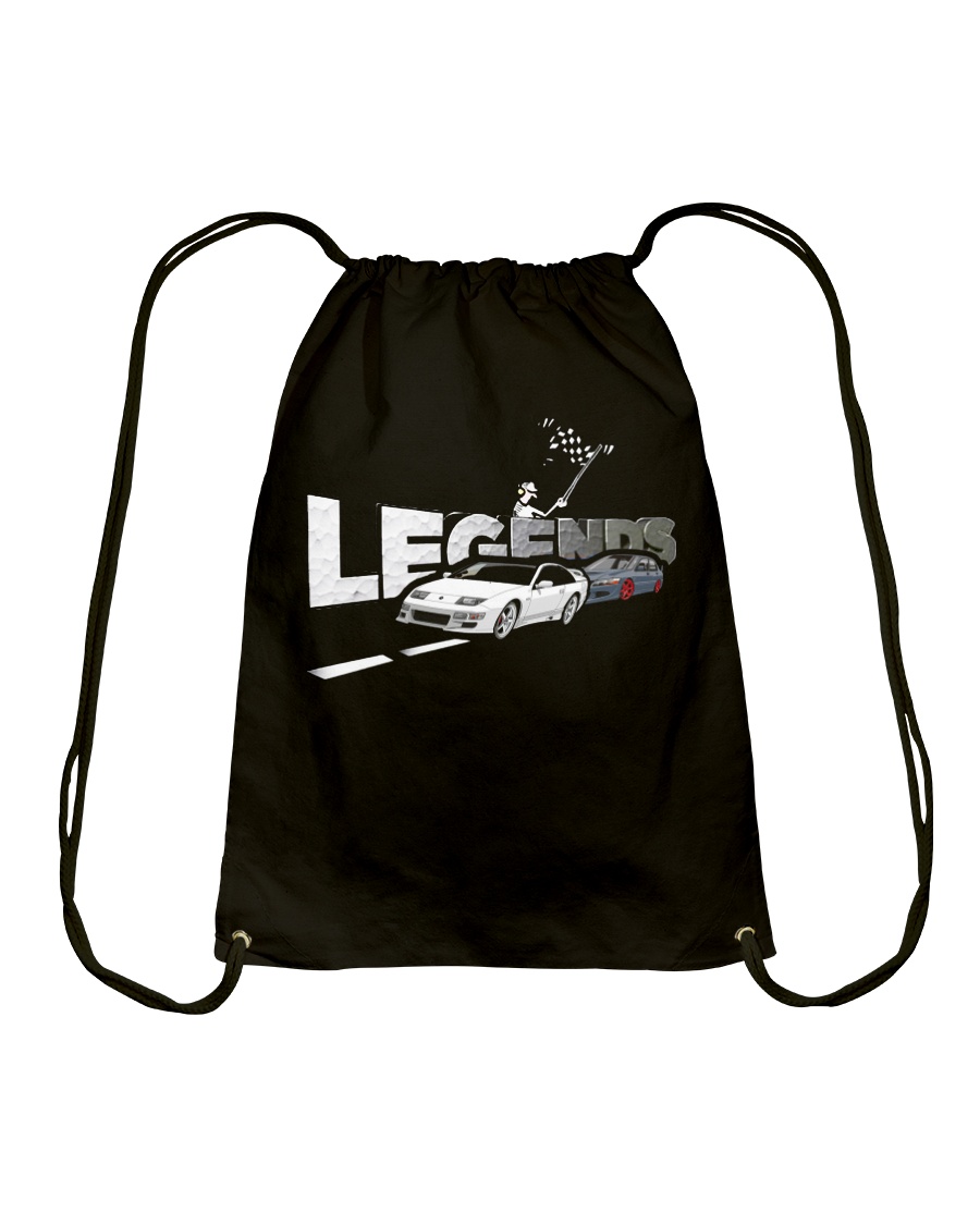 A LEGEND OF THE CAR Drawstring Bag