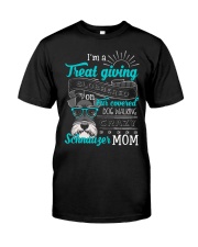 SCHNAUGER MOM Classic T-Shirt front