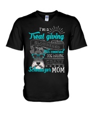 SCHNAUGER MOM V-Neck T-Shirt thumbnail