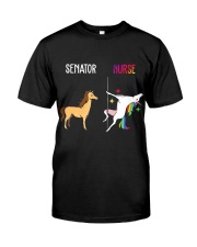 UNICORN NURSE Classic T-Shirt front