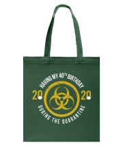 HAVING MY 40TH BIRTHDAY Tote Bag thumbnail
