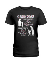 BEST FRIEND AND BEST PARTNER IN CRIME Ladies T-Shirt thumbnail