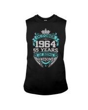 HAPPY BIRTHDAY OCTOBER 1964 Sleeveless Tee thumbnail