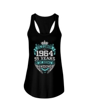 HAPPY BIRTHDAY OCTOBER 1964 Ladies Flowy Tank thumbnail