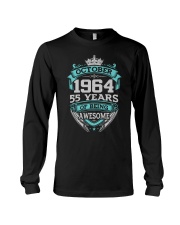 HAPPY BIRTHDAY OCTOBER 1964 Long Sleeve Tee thumbnail