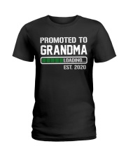 PROMOTED TO GRANDMA 2020 Ladies T-Shirt thumbnail
