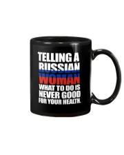 TELLING A RUSSIAN WOMAN Mug thumbnail