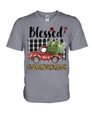 BLESSED GRANDMA V-Neck T-Shirt thumbnail