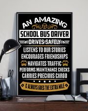 AN AMAZING SCHOOL BUS DRIVER 16x24 Poster lifestyle-poster-2