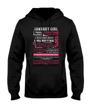 JANUARY GIRL Hooded Sweatshirt thumbnail