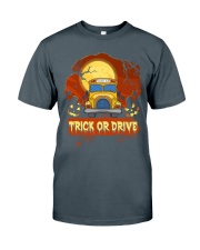 TRICK OR DRIVE BUS Classic T-Shirt front