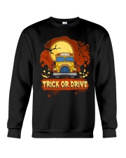 TRICK OR DRIVE BUS Crewneck Sweatshirt thumbnail