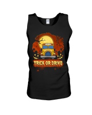TRICK OR DRIVE BUS Unisex Tank thumbnail