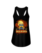 TRICK OR DRIVE BUS Ladies Flowy Tank thumbnail