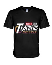 END YEAR FORTH GRADE V-Neck T-Shirt thumbnail