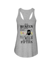 THE BEST CAN STILL WELD IN FIFTIES Ladies Flowy Tank front
